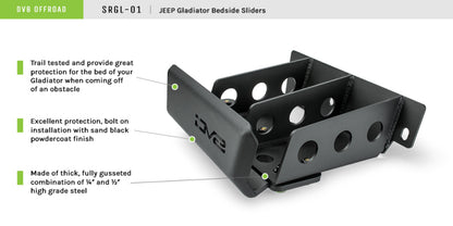 DV8 Offroad DVE Rock Sliders