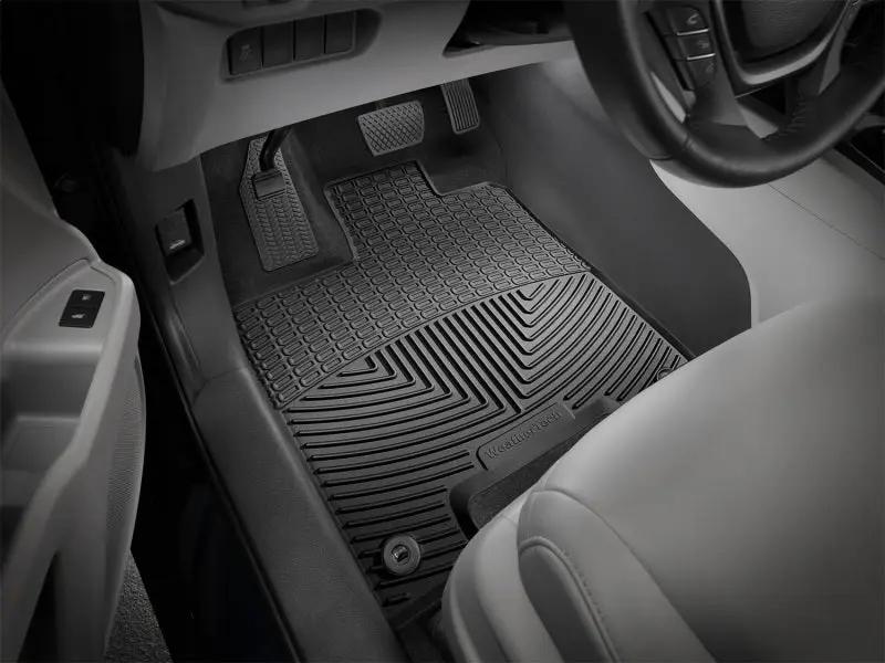 WeatherTech WT Rubber Mats - Front - Blk by WeatherTech