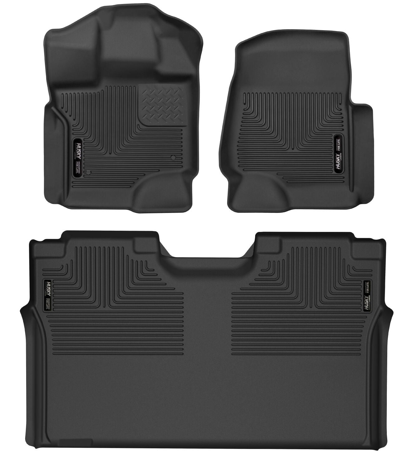 Husky Liners X-act Contour - Front & 2nd Seat Floor Liners