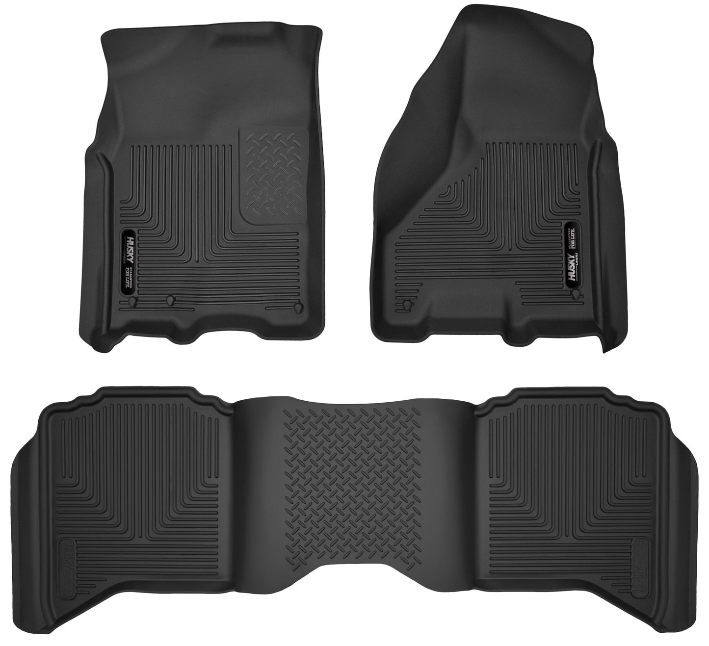 Husky Liners X-act Contour - Front & 2nd Seat Floor Liners