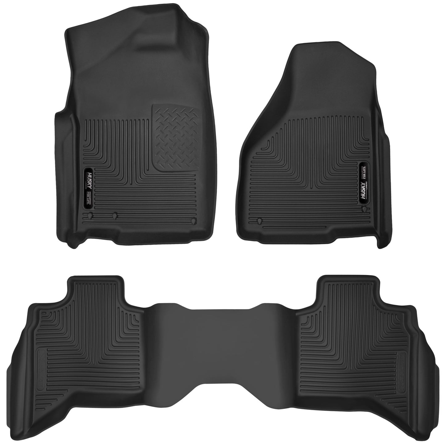 Husky Liners X-act Contour - Front & 2nd Seat Floor Liners