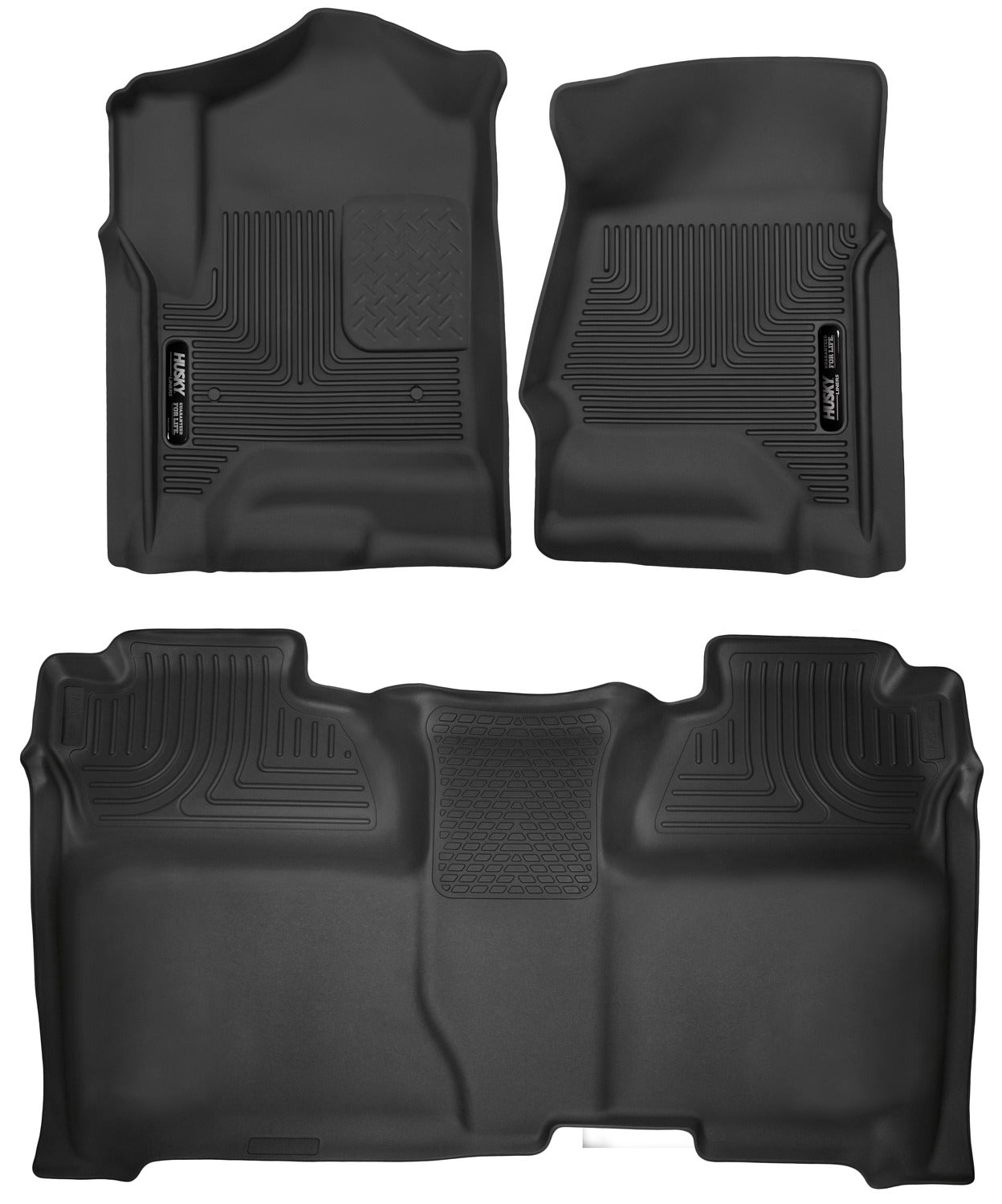 Husky Liners X-act Contour - Front & 2nd Seat Floor Liners