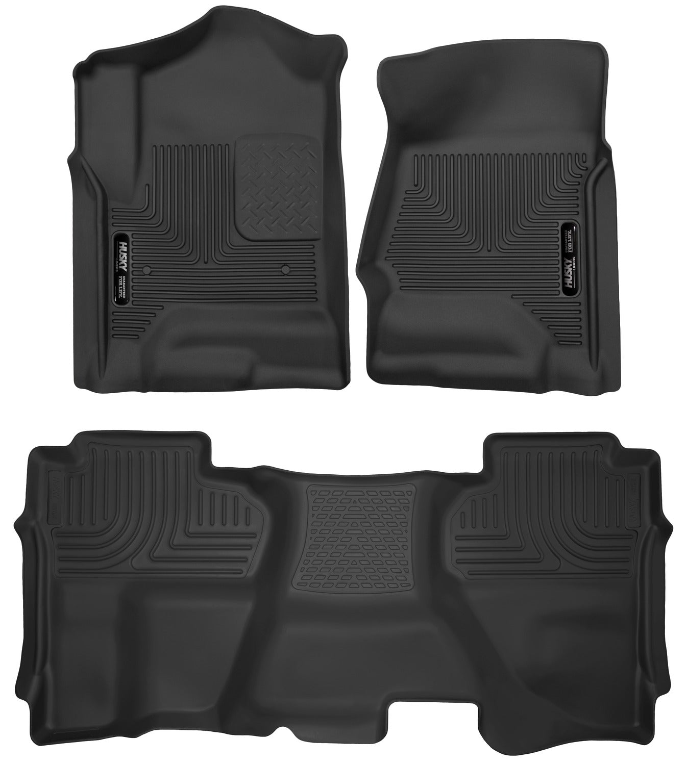 Husky Liners X-act Contour - Front & 2nd Seat Floor Liners