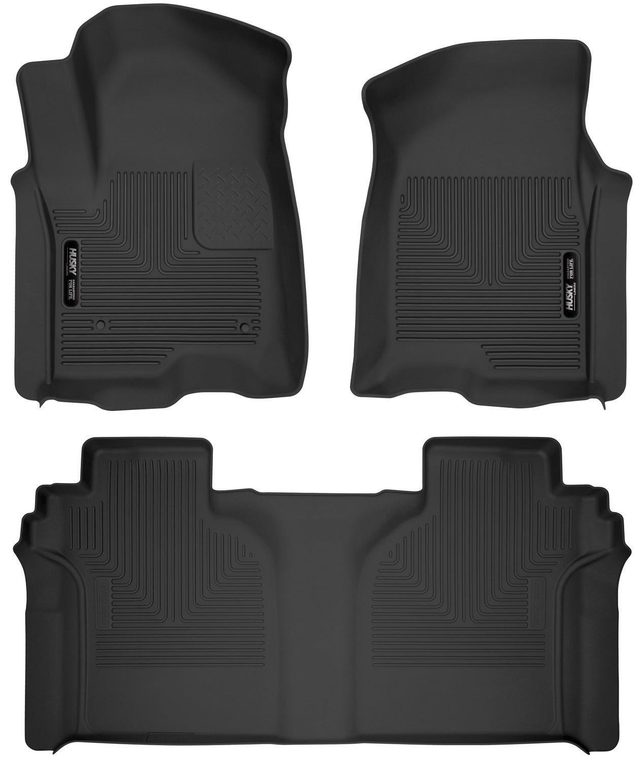 Husky Liners X-act Contour - Front & 2nd Seat Floor Liners