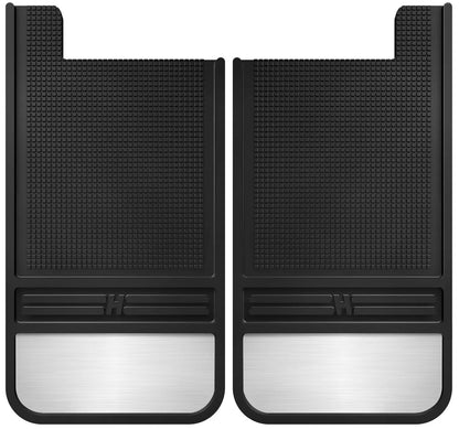 Husky Liners MudDog Mud Flaps - Rubber Rear Mud Flaps - 12IN w/ Weight by Husky Liners