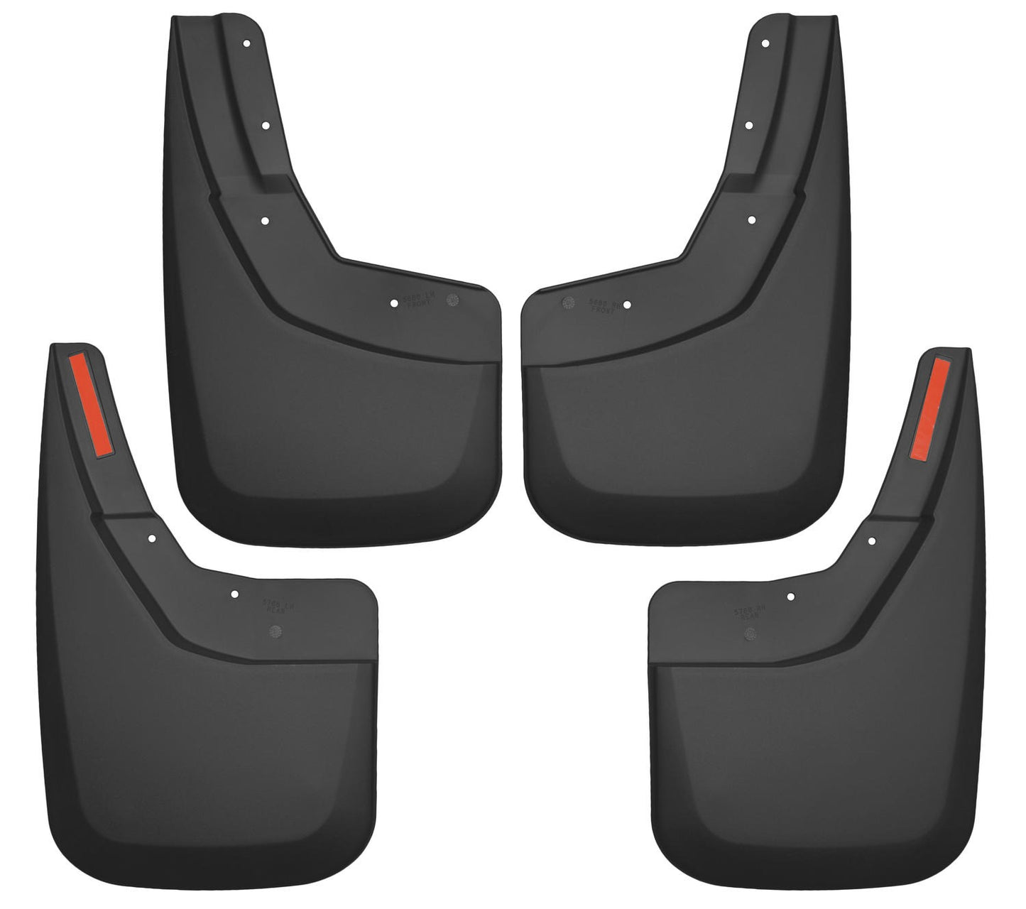 Husky Liners Custom Mud Guards - Front and Rear Mud Guard Set