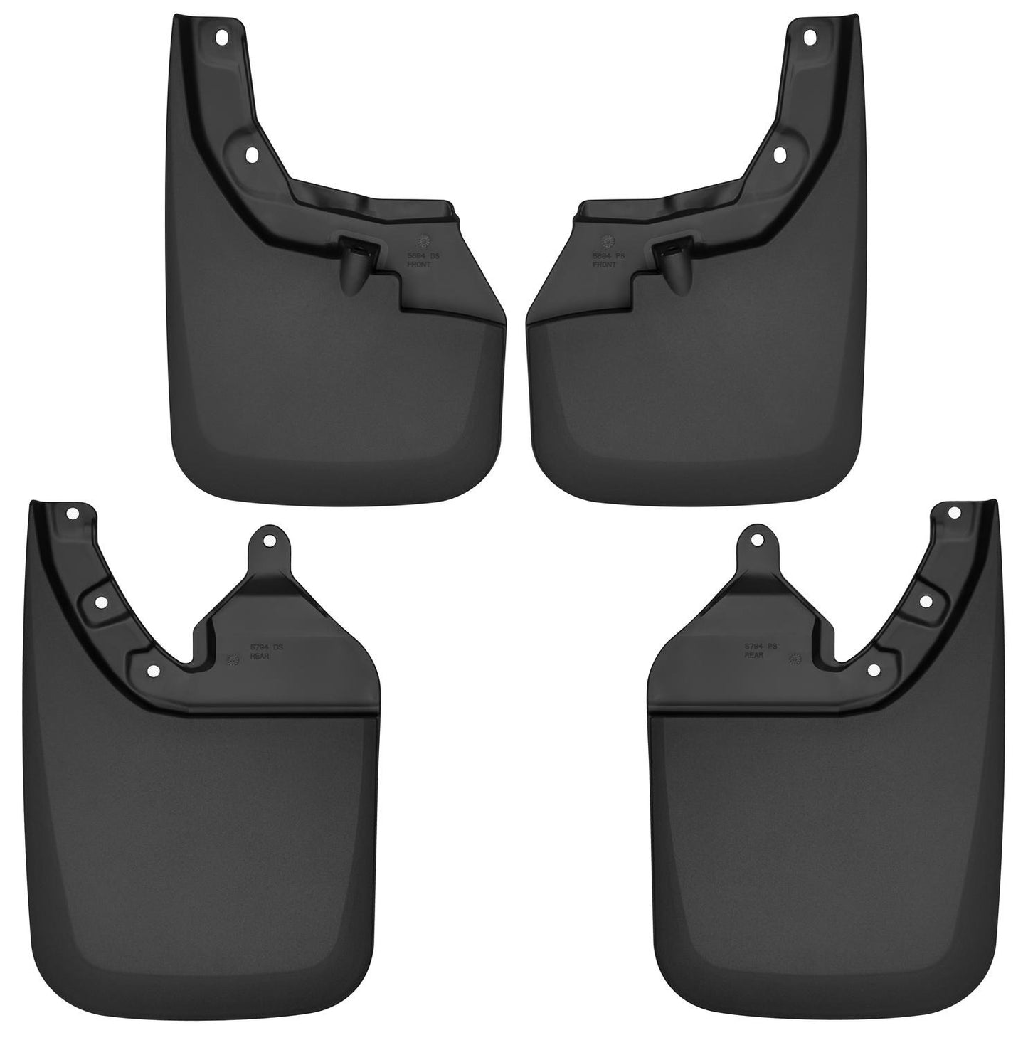 Husky Liners Custom Mud Guards - Front and Rear Mud Guard Set