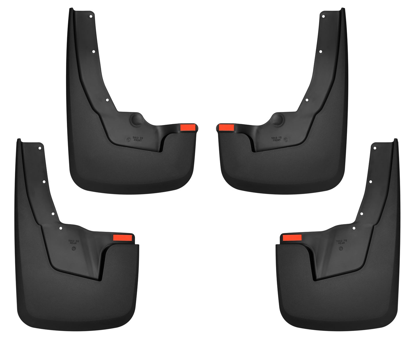 Husky Liners Custom Mud Guards - Front and Rear Mud Guard Set