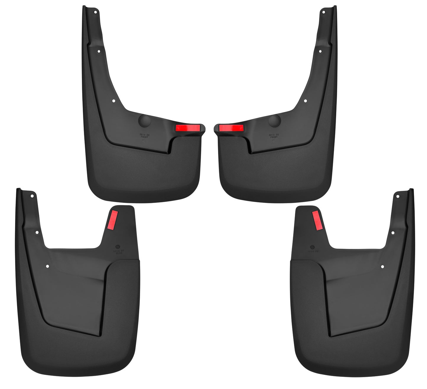 Husky Liners Custom Mud Guards - Front and Rear Mud Guard Set