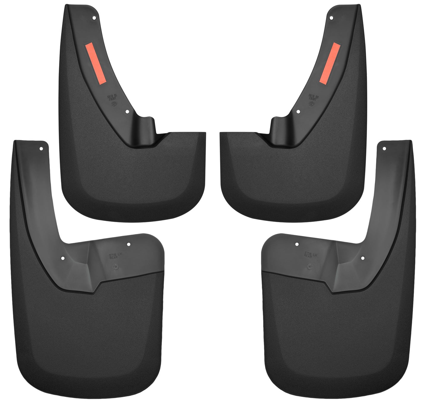 Husky Liners Custom Mud Guards - Front and Rear Mud Guard Set