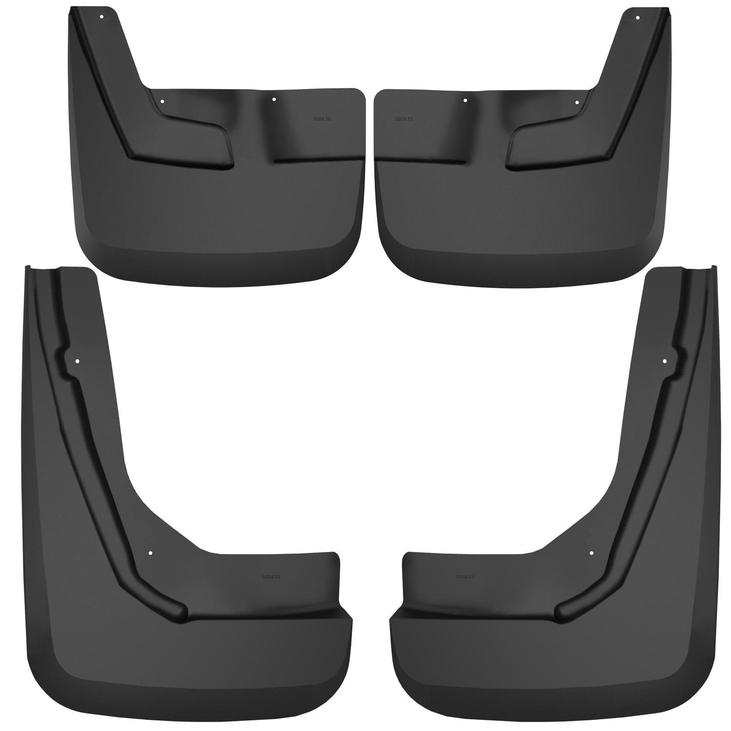 Husky Liners Custom Mud Guards - Front and Rear Mud Guard Set