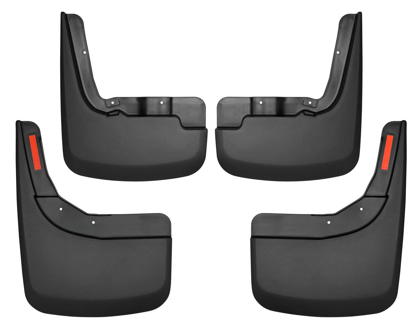 Husky Liners Custom Mud Guards - Front and Rear Mud Guard Set