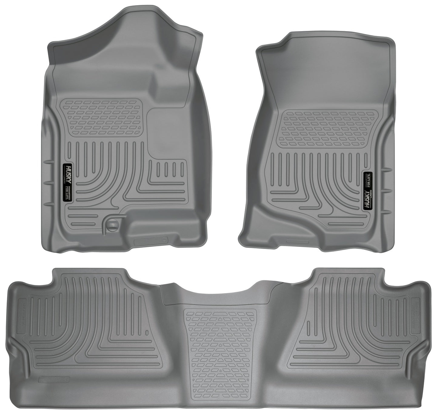Husky Liners Weatherbeater - Front & 2nd Seat Floor Liners (Footwell Coverage)