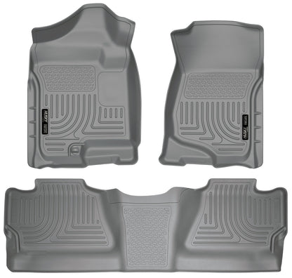Husky Liners Weatherbeater - Front & 2nd Seat Floor Liners (Footwell Coverage)