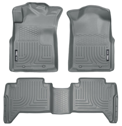 Husky Liners Weatherbeater - Front & 2nd Seat Floor Liners (Footwell Coverage)