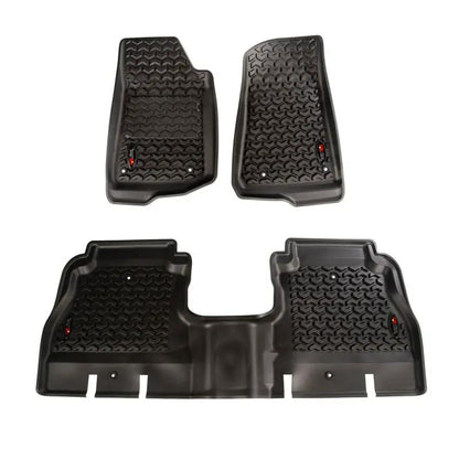 Rugged Ridge RUG Floor Liners - Black