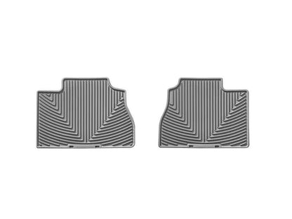 WeatherTech WT Rubber Mats - Rear - Grey by WeatherTech