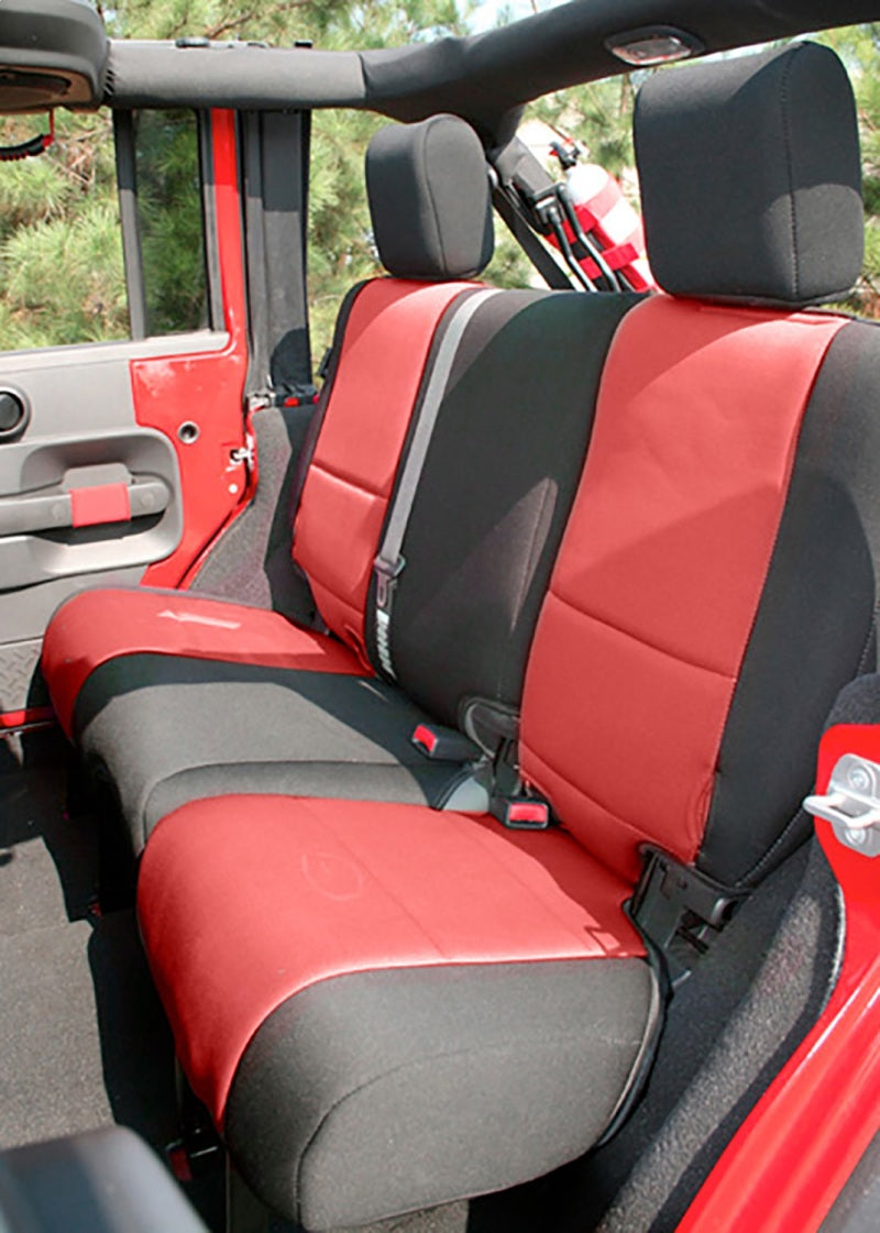 Rugged Ridge RUG Seat Cover Kit- Front/Rear by Rugged Ridge
