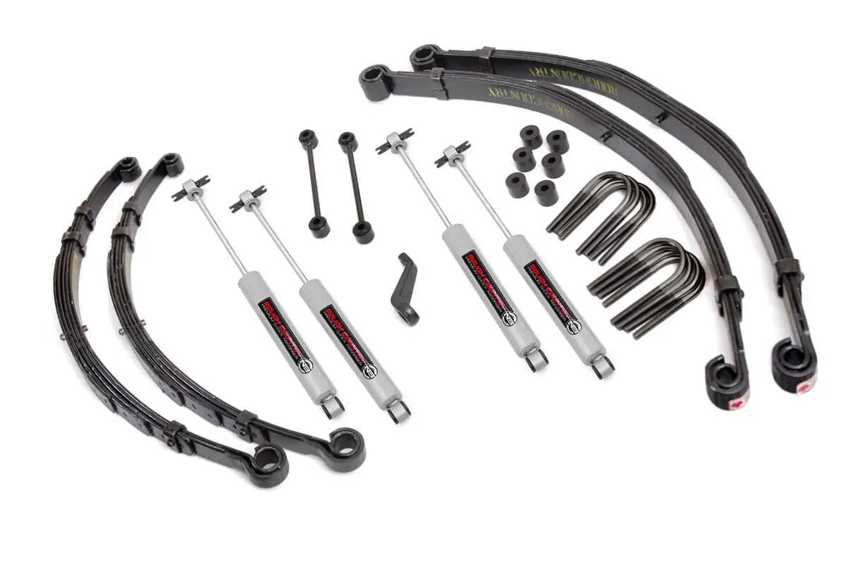 Rough Country 4 Inch Lift Kit | Jeep CJ5/CJ7 7 4WD (1976-1981) by Rough Country