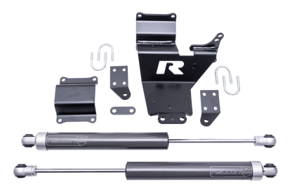 ReadyLift 10-Lug Dual Steering Stabilizer Kit 2005-2026 Ford SD F450/F550 4WD Diesel by ReadyLift