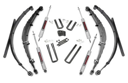 Rough Country 4 Inch Lift Kit | Rear Springs | Ford F-250 4WD (1977-1979) by Rough Country