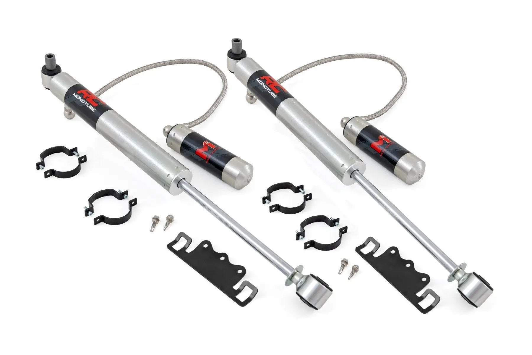 Rough Country M1R Monotube Front Shocks | 4.5-6" | Jeep Gladiator JT 4WD (2020-2025) by Rough Country