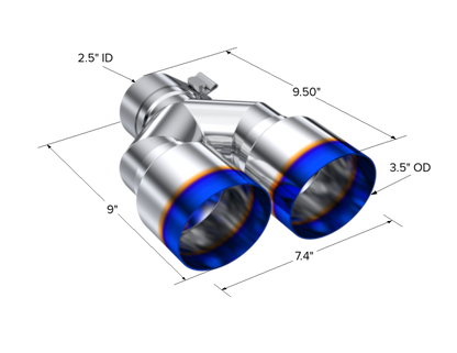 MBRP Univ Exhaust Tips SS