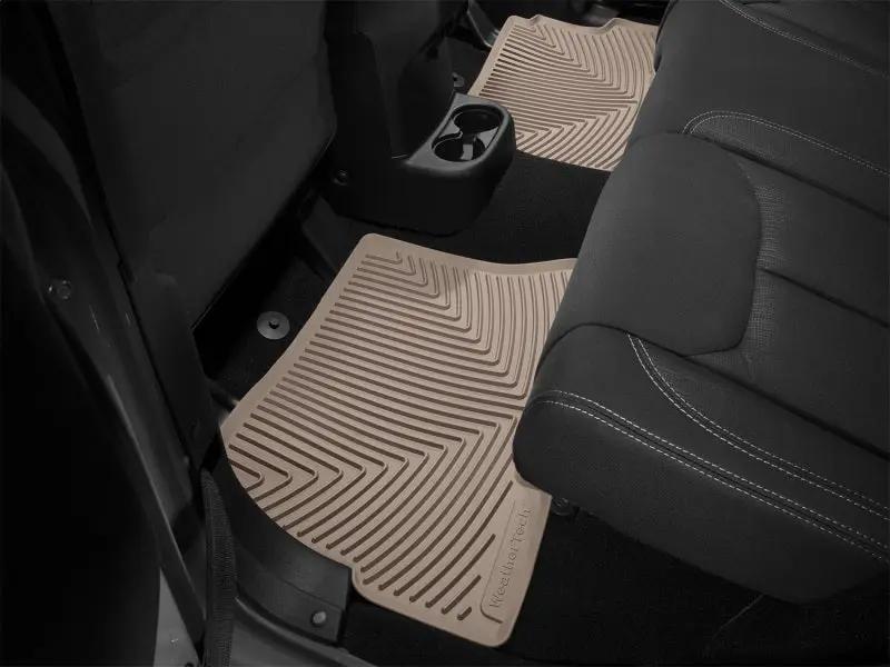 WeatherTech WT Rubber Mats - Rear - Tan by WeatherTech