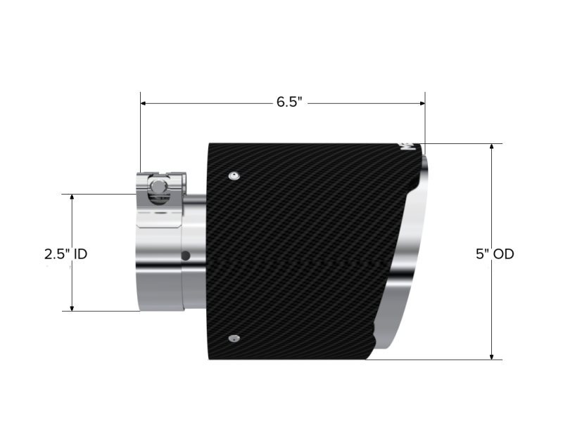 MBRP Univ Exhaust Tips Carbon by MBRP