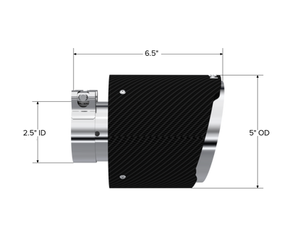 MBRP Univ Exhaust Tips Carbon by MBRP