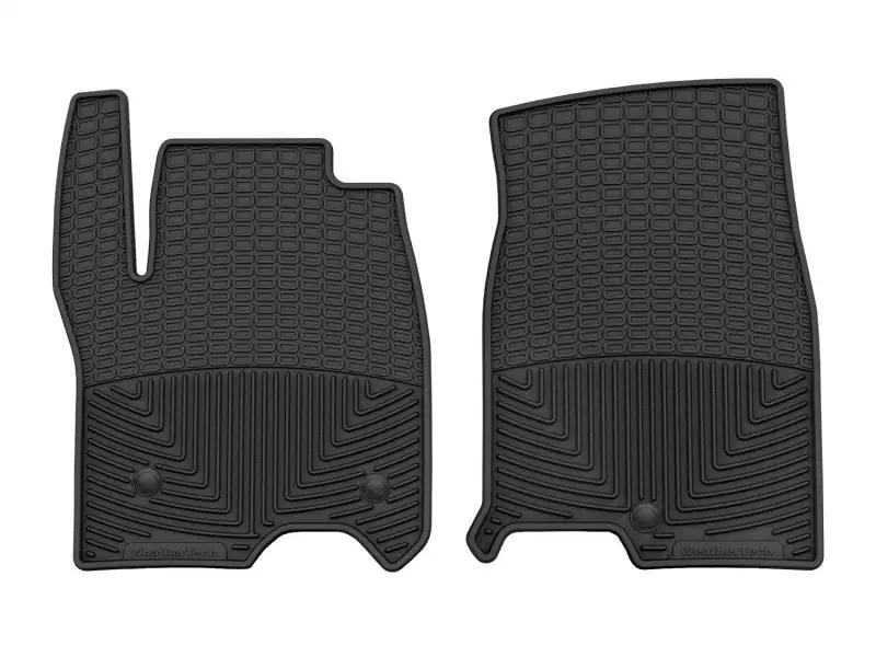 WeatherTech WT Rubber Mats - Front - Blk by WeatherTech