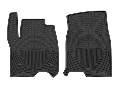 WeatherTech WT Rubber Mats - Front - Blk by WeatherTech