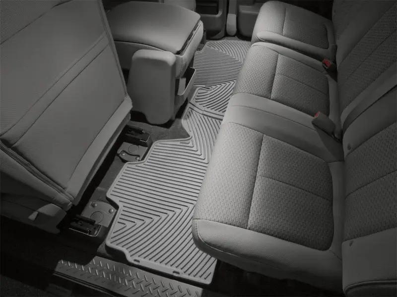 WeatherTech WT Rubber Mats - Rear - Grey by WeatherTech