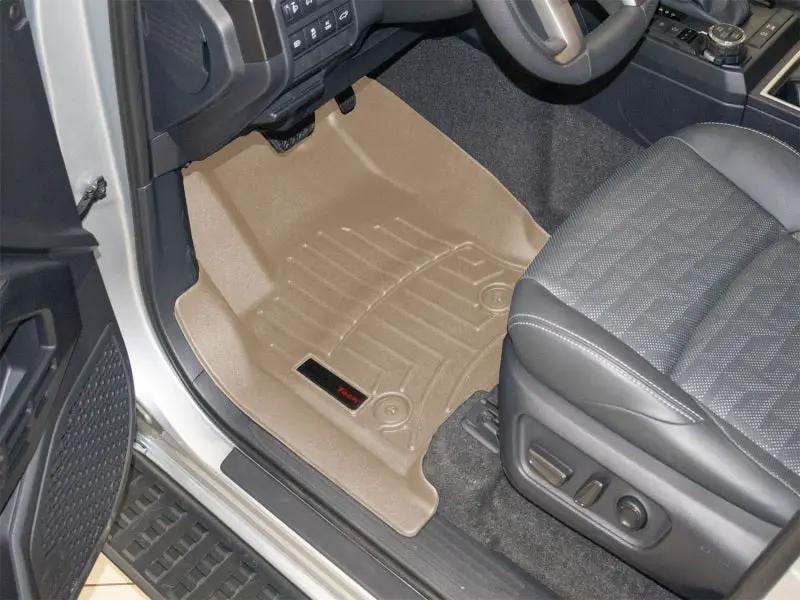 WeatherTech WT FloorLiner - Front - Tan by WeatherTech