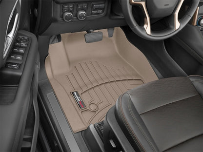 WeatherTech WT FloorLiner - Front - Tan by WeatherTech