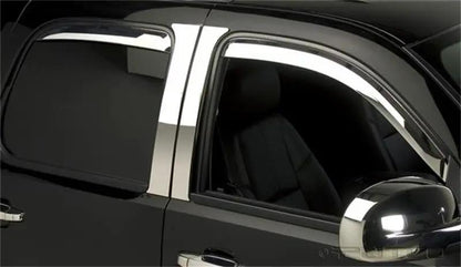 Putco PUT Element Chrm Window Visors by Putco