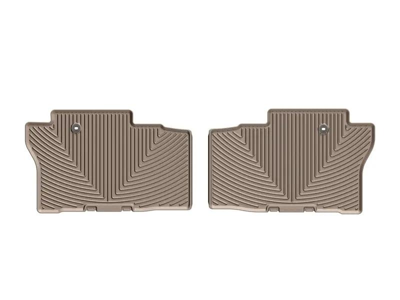 WeatherTech WT Rubber Mats - Rear - Tan by WeatherTech