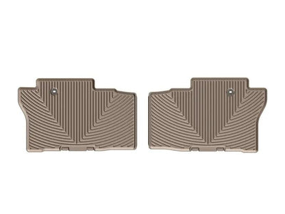 WeatherTech WT Rubber Mats - Rear - Tan by WeatherTech