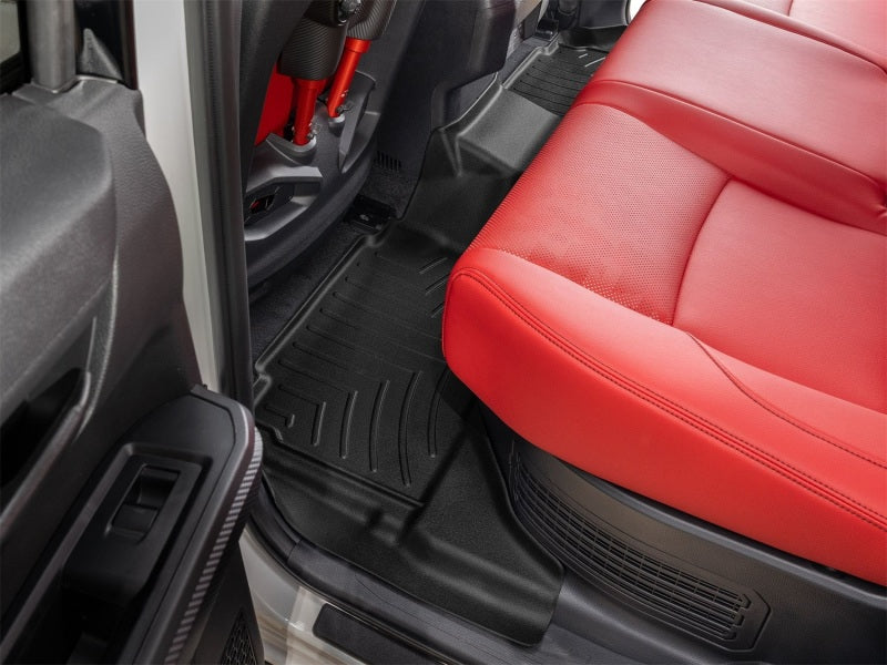 WeatherTech WT FloorLiner - Rear - Blk by WeatherTech