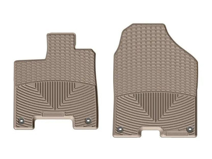WeatherTech WT Rubber Mats - Front - Tan by WeatherTech