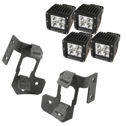Rugged Ridge RUG Light Mounts by Rugged Ridge