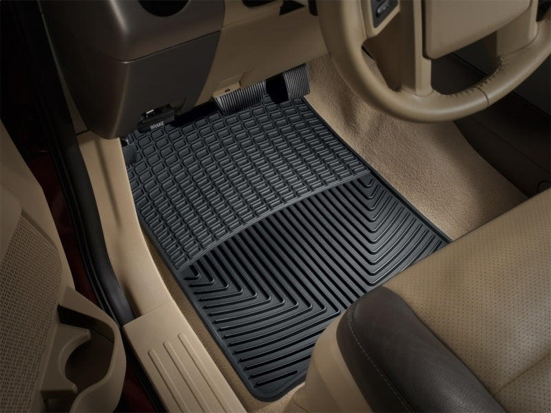 WeatherTech WT Rubber Mats - Front - Blk by WeatherTech