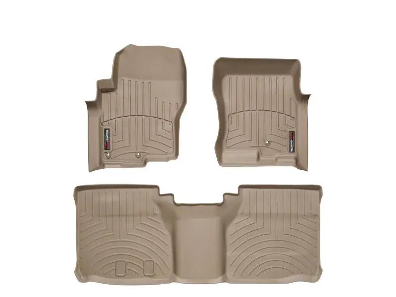 WeatherTech WT FloorLiner - Rear - Tan by WeatherTech