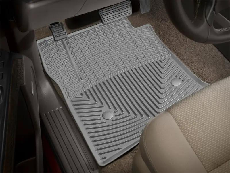 WeatherTech WT Rubber Mats - Front - Grey by WeatherTech