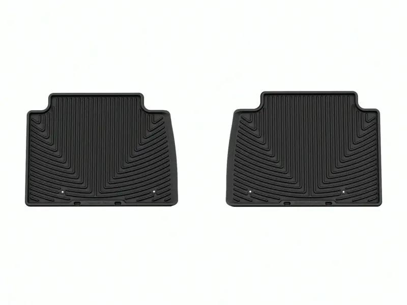 WeatherTech WT Rubber Mats - Rear - Blk by WeatherTech
