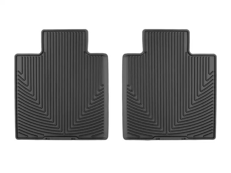 WeatherTech WT Rubber Mats - Rear - Blk by WeatherTech
