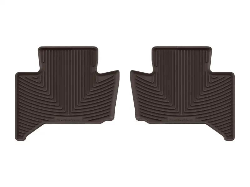 WeatherTech WT Rubber Mats - Rear - Cocoa by WeatherTech