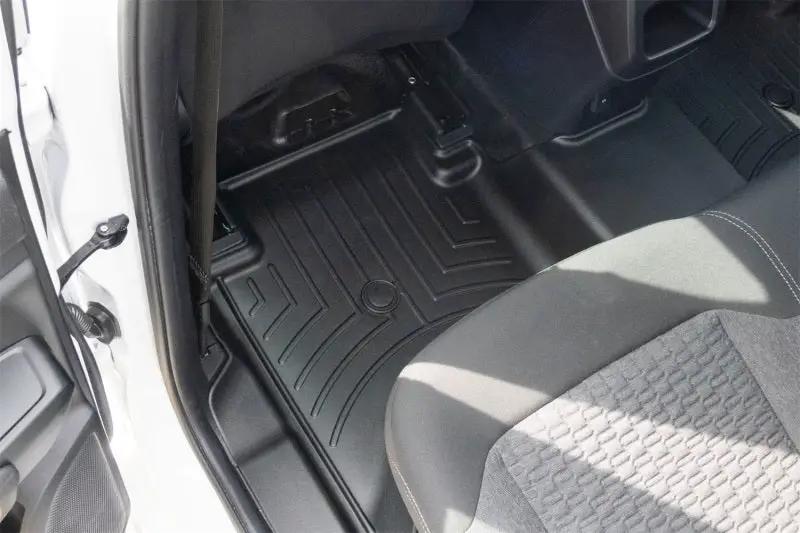 WeatherTech WT FloorLiner - Rear - Blk by WeatherTech