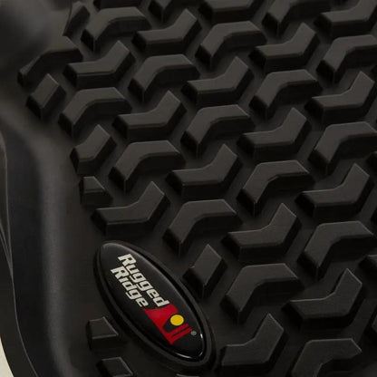 Rugged Ridge RUG Floor Liners - Black by Rugged Ridge