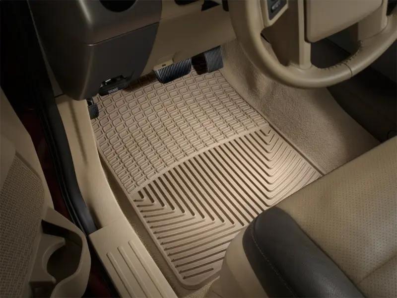 WeatherTech WT Rubber Mats - Front - Tan by WeatherTech